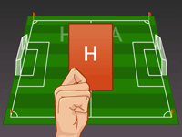 Red Card - Home Team Red Card - Home Team